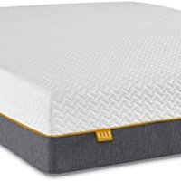 ELLE Decoration Citrine 800 Premium Hybrid Mattress  - White and Grey / Double