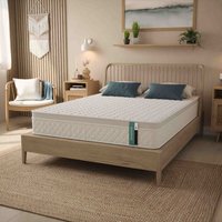 Pocket Spring and Memory Foam Climate Control Mattress - White / Double