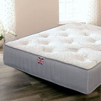 Pocket Sprung 800 Mattress In White or Siver  - Silver / Single