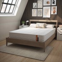 Spring and Envirofoam Box Top Hybrid Mattress - White / Small Double