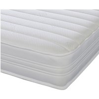 The Sirocco White 18cm Deep Value Hybrid Memory Foam Spring Mattress - White / Junior