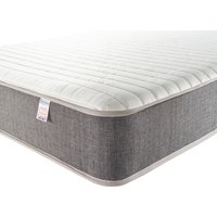 Aspire Pocket  3000 Cooler Memory Hybrid Mattress - Grey border with white top panel / Small Single