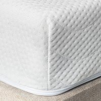 12cm Deep Single Memory Foam Mattress - White