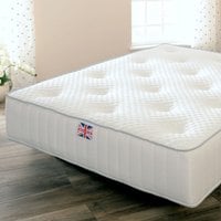 Deep Filled Pocket Sprung And Memory Foam Mattress - White / Double