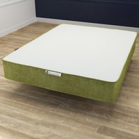 Emerald Hybrid Gel-Flex Memory Foam Mattress - Green / Double