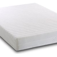 FOAMEX 10 High Density All Foam Silent Mattress - White / Small Double