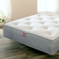 Memory Foam And Pocket Sprung Mattress  - White / King