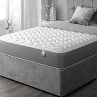 Starlight Beds 7.25" Deep Zig Zag Hybrid Spring Mattress - Grey / King