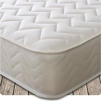 Starlight Beds 7.25" Deep Zig Zag Hybrid Spring Mattress - White / Small Double