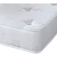 The Geo Wave Core 22cm Deep Dual Sided Tufted Foam Free Spring Mattress - Silver / Junior