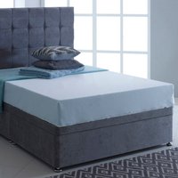 Water Resistant Luxury Reflex Foam Mattress(Double) - blue