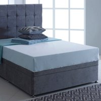 Water Resistant Luxury Reflex Foam Mattress(Single) - blue