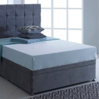 Water Resistant Luxury Reflex Foam Mattress(Small Double)  - blue