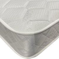 Wilson Beds All White Foam Free Mattress - White / Small Single