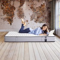 Jay Be Benchmark S7 Tribrid Pocket Sprung Memory Mattress 3Ft  Grey | Bed Sava