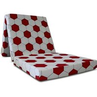 Badenia Guest Folding Mattress - Soccer Red / 01