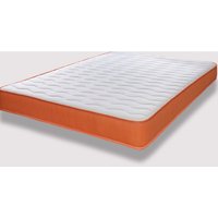 Cooltouch Essentials Wave 18cm Deep Orange Border Quilted Hybrid Spring Mattress - White / Small Double