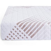 FOAMEX 25 Recon Foam Mattress, Firm Comfort - 4FT Small Double - WHITE