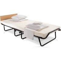 Jay Be Opulence Folding Bed Frame with Memory Foam Mattress  82cm | Bed Sava