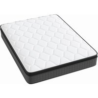 Sprung Single Bed Mattress for Pressure Relief - Grey