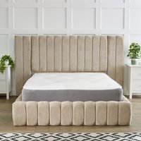 Grey Memory Foam Spring Hand Tufted 9" Inch Deep Mattress  - Grey / Superking
