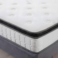 3500 Pillowtop Memory Pocket Mattress - White / King