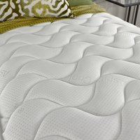 Aspire 3 Layer Memory Foam Hybrid Mattress - White / King