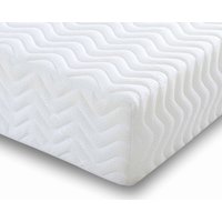 Aspire Cool Blue Memory 2500 Mattress - White border and white top panel / Small Single
