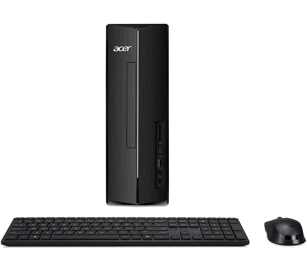 ACER Aspire XC-1780 Desktop PC - Intel®Core i3, 512 GB SSD, Black, Black