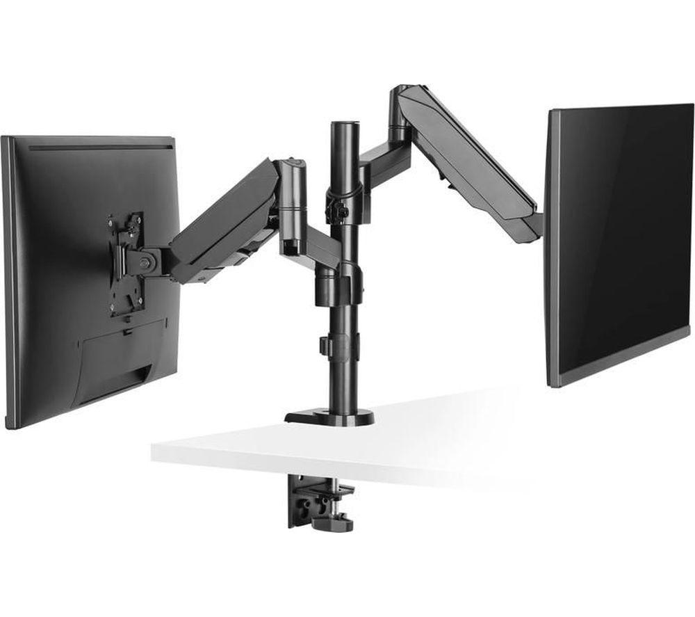 PROPERAV PB161 Hydraulic Dual Arm Full Motion 17-32" Monitor Desk Mount