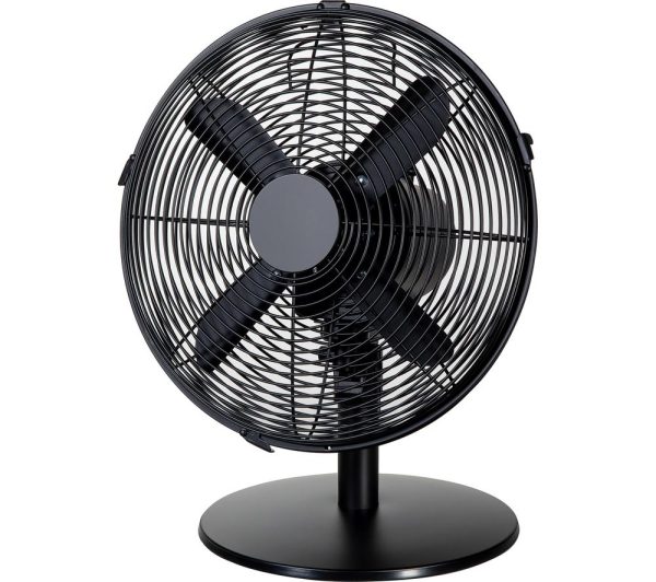 ZANUSSI ZNMDF1201MB 12 Desk Fan  Matt Black Black | Bed Sava