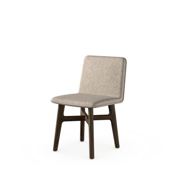 Jensen Chair  Taupe  Dark Wood | Bed Sava