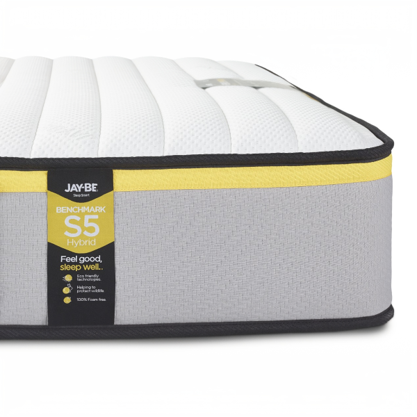 Jay Be® Benchmark S5 Hybrid e Sprung™ Eco Friendly Mattress Single | Bed Sava