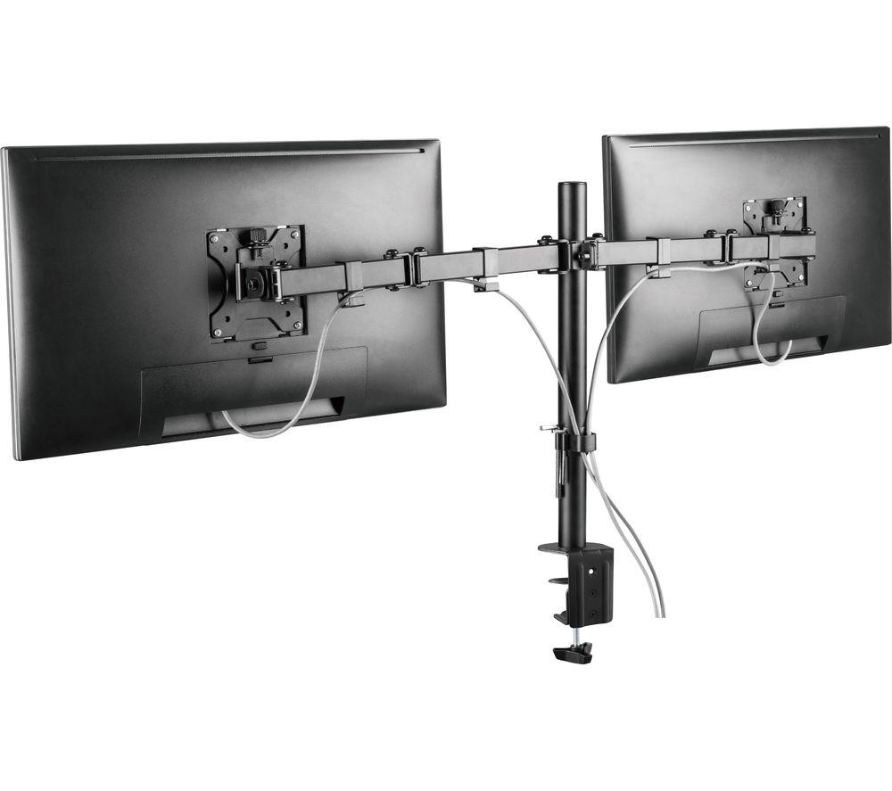 PROPERAV PB096 Dual Arm Full Motion 17-34" Monitor Desk Mount