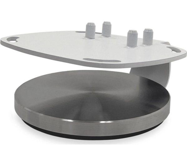 AVF AKVDSS1W1 Sonos One  Play1 Desk Stand Fixed Speaker Bracket  White SilverGreyWhite | Bed Sava