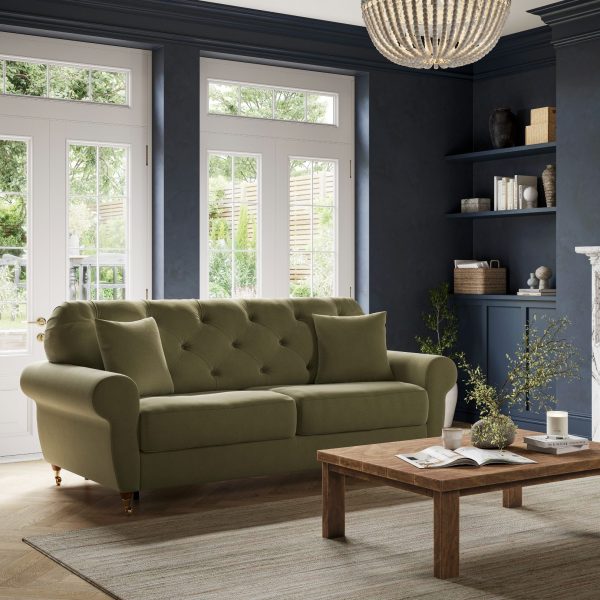 Felicia Sofa Bed  Olive | Bed Sava