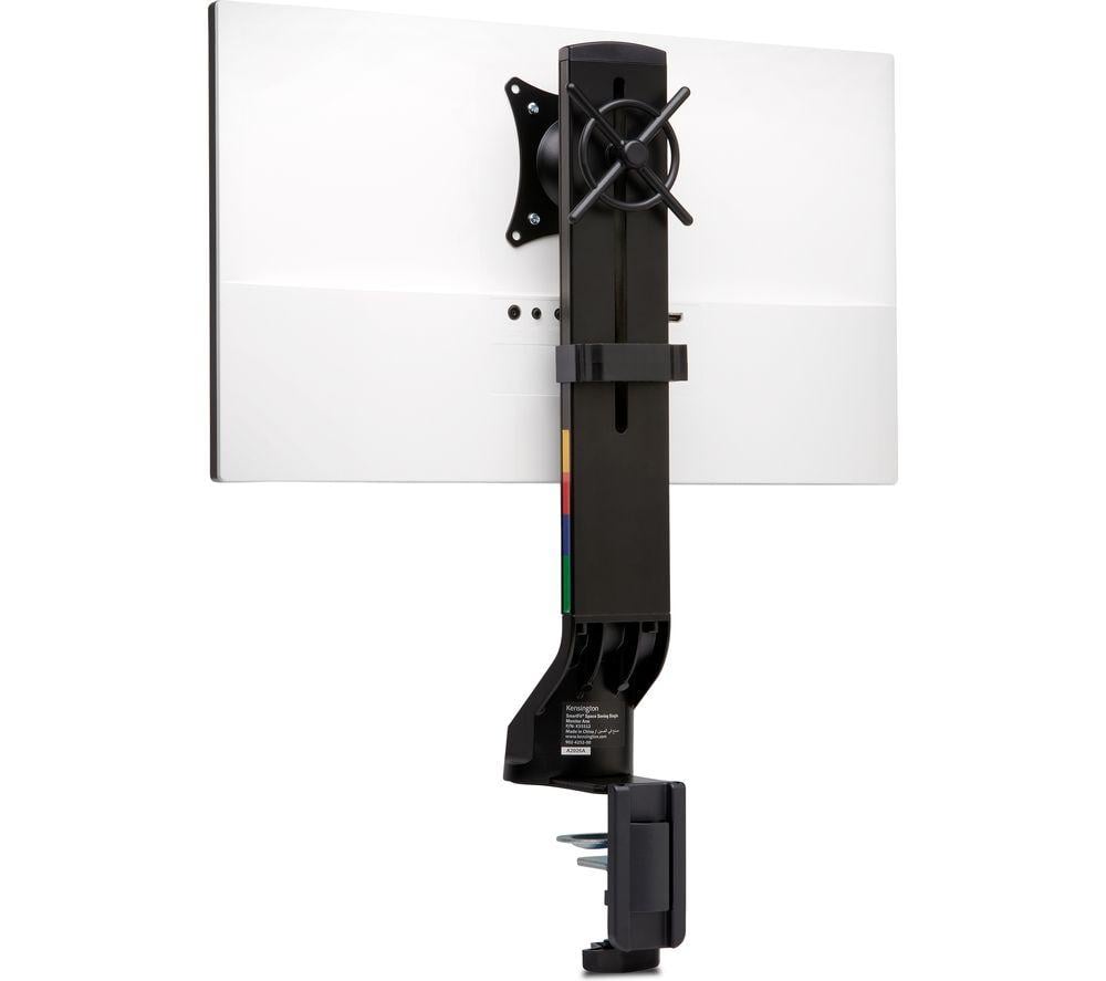 KENSINGTON SmartFit Space-Saving K55512WW Single Arm Tilt & Swivel 32" Monitor Desk Mount