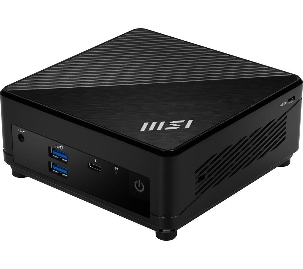 MSI Cubi 5 Mini Desktop PC - Intel®Core i3, 256 GB SSD, Black, Black