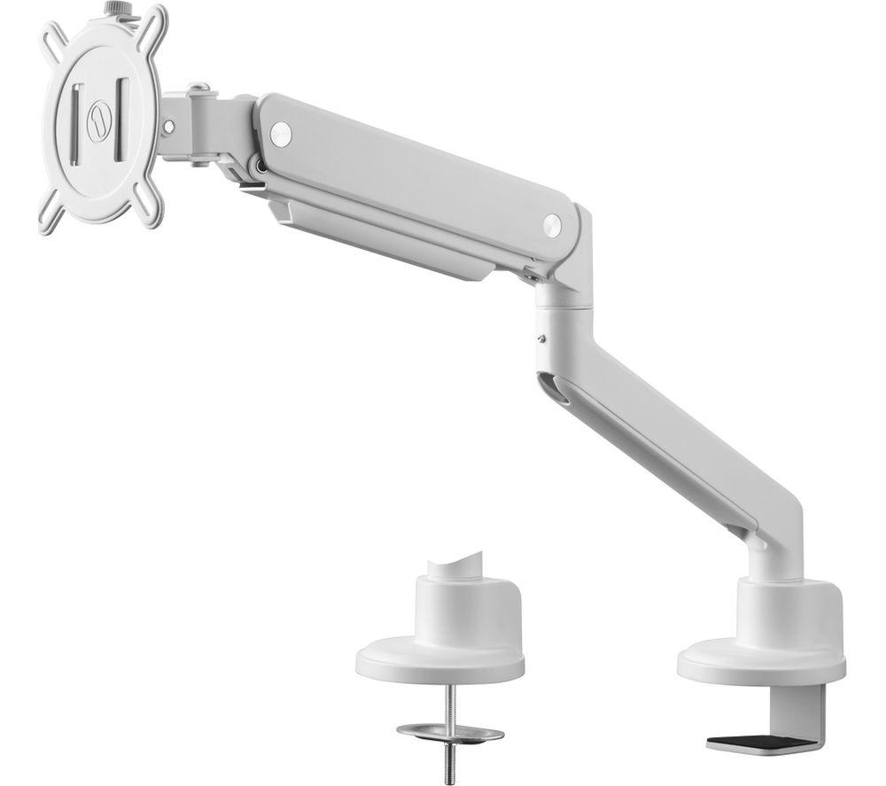ONE FOR ALL DM4120 Full Motion 13-35" Monitor Desk Mount - White