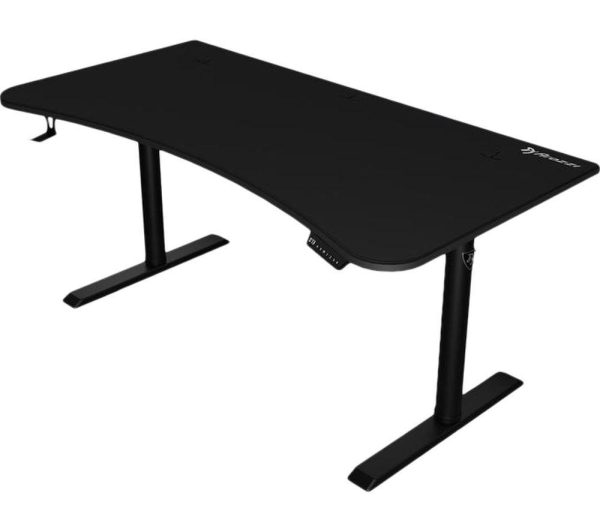 AROZZI Arena Moto Gaming Desk  Black Black | Bed Sava