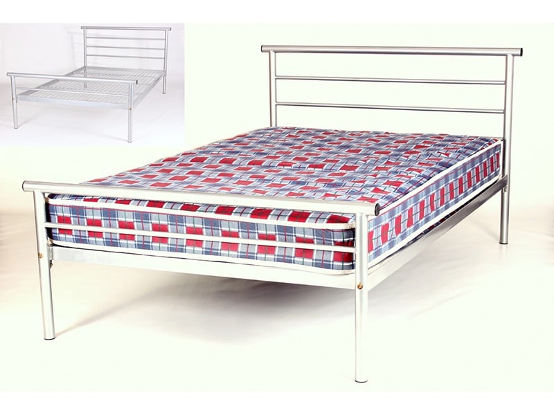 Heartlands Furniture Hercules Double Metal Bed