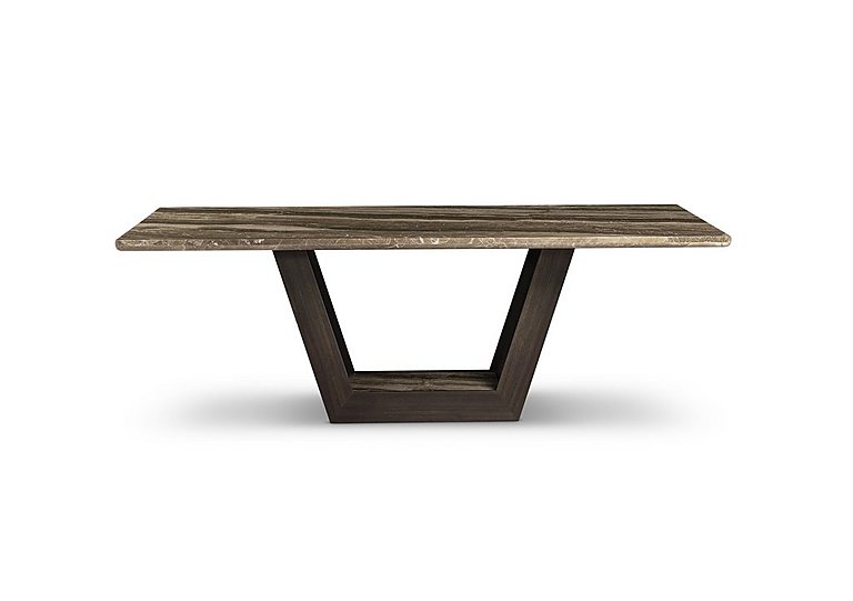 Stone International - Equinox Dining Table with Rounded Edge