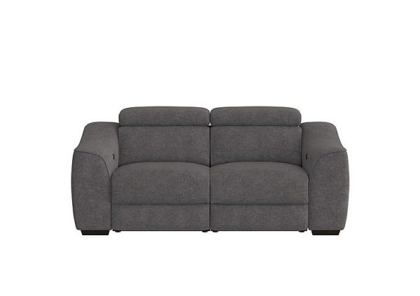 Elixir 2 Seater Fabric Manual Recliner Sofa | Bed Sava