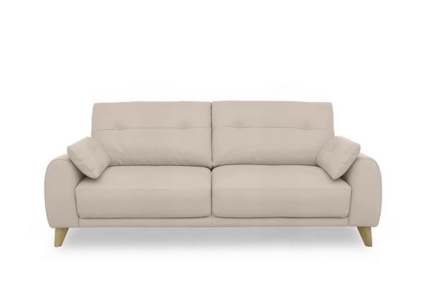 Malmo NC Leather 3 Seater Sofa | Bed Sava