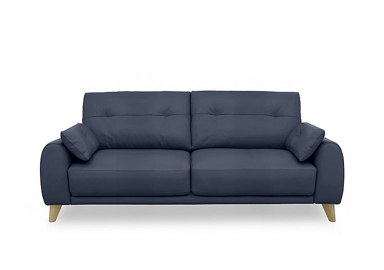 Malmo Leather 3 Seater Sofa