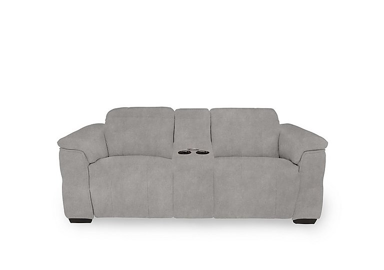 Inca Fabric 2 Seater Power Recliner Sofa with Pop Up Light Console and Power Headrests
