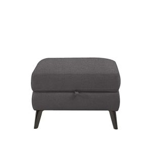 Axel Fabric Storage Footstool | Bed Sava