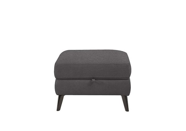 Axel Fabric Storage Footstool | Bed Sava