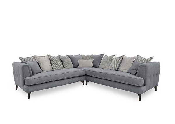 Farrah Large Scatter Back Corner Sofa | Bed Sava