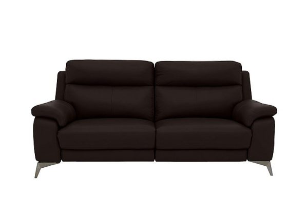 Missouri 3 Seater HW Leather Power Recliner Sofa | Bed Sava